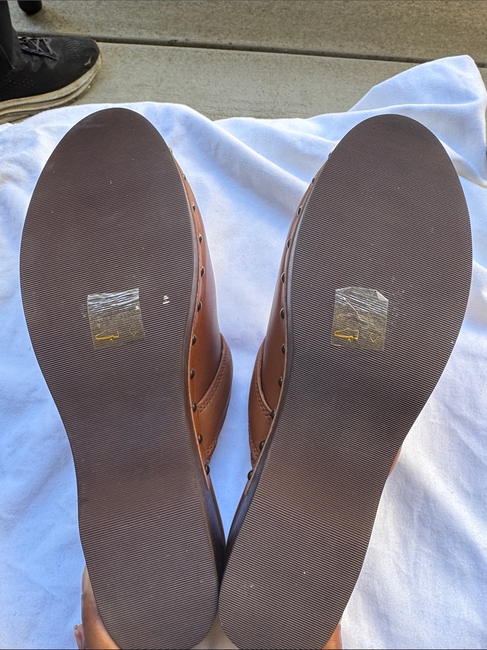 Madewell Chestnut Brown Leather Clogs - Picture 4 of 4